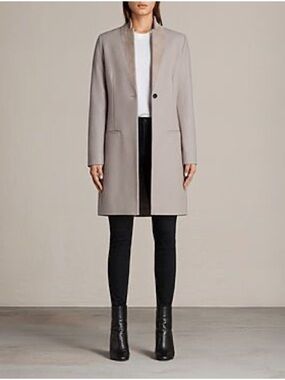 ALL SAINTS NEHRU COAT